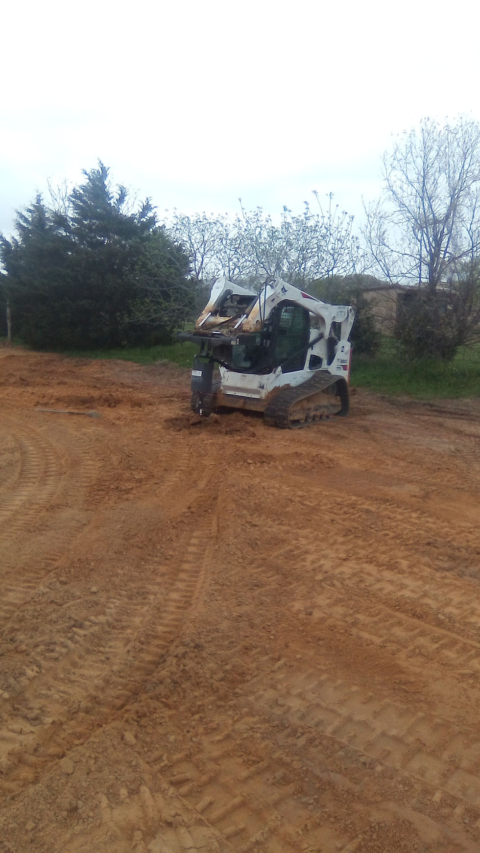 Starting fence work
