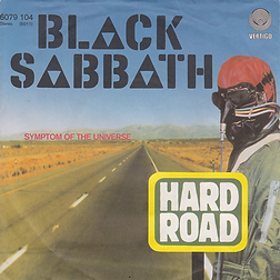 Black Sabbath - Hard Road / Symptom Of The Univers - Germany - Vertigo 6079 104 - 1979