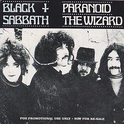 Black Sabbath - Paranoid / The Wizard - UK - Raw Power RAWP7145 - 2000 (For Promotional use only)