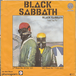 Black Sabbath - Hard Road / Symptom Of The Univers - Germany - Vertigo 6079 104 - 1979 - Back