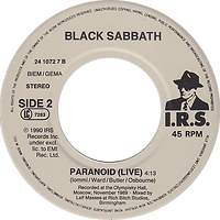 Paranoid Live