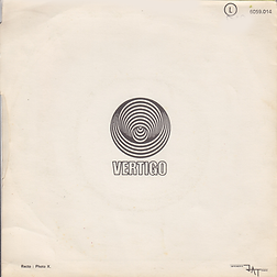 Black Sabbath -Paranoid / Rat Salad - France - Vertigo 6059 014 - 1970 - Back