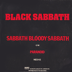 Black Sabbath - Paranoid / Sabbath Bloody Sabbath - UK - NEMS 112 - 1978 back
