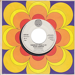 Black Sabbath -Tomorrow's Dream / Laguna Sunrise - Norway - Vertigo 6059 061 - 1972