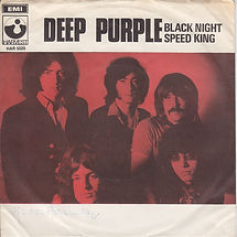Deep Purple - Black Night / Speed King Harvest HAR 5020 - 1970