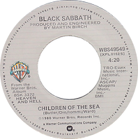 Lady Evil (Edit) / Children Of The Sea Warner Bros WBS 49549 - 1980 - side 2