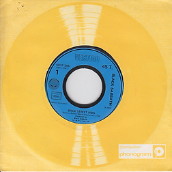 Black Sabbath - Back Street Kids / Rock'n'Rol Doctor (Promo) - France - Vertigo 6837 356 - 1976