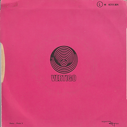 Black Sabbath - Evil Woman / Wicked World -France - Vertigo 6059 002 - 1970 - back