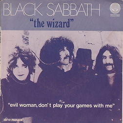 Black Sabbath - Evil Woman / Wicked World France - Vertigo 6059 002 - 1970 - Front