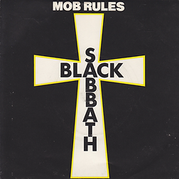 Black Sabbath - Mob Rules / Die Young (Live) - UK - Vertigo SAB 5 - 1981