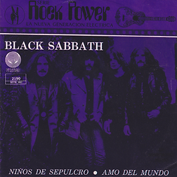 Black Sabbath - Paranoico / Ensalada DeRatas - Mexico - Vertigo 112 (6059 114) - 1971 - Front