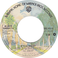 It's Alright / Rock'n'Roll Doctor Warner Bros WBS 8315 - 1974 - side 1