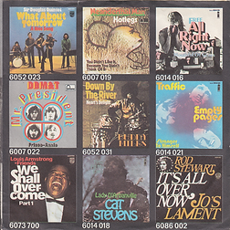 Black Sabbath - Paranoid / The Wizard - Germany - Vertigo 6059 010 - 1970 - Back 2