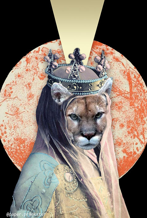 digital surreal collage art by Johanna DeBiase