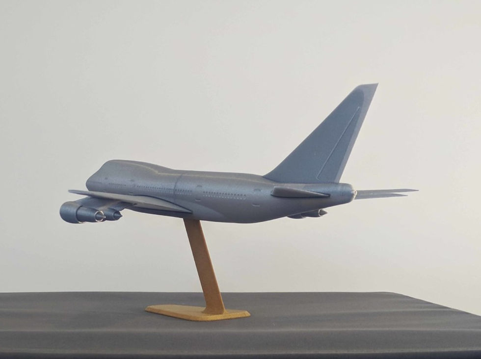 Küçük resim: Boeing 747sp Model Uçak Tc-trk & Cumhurbaşkanlığı Uçağı (Büyük Boy)