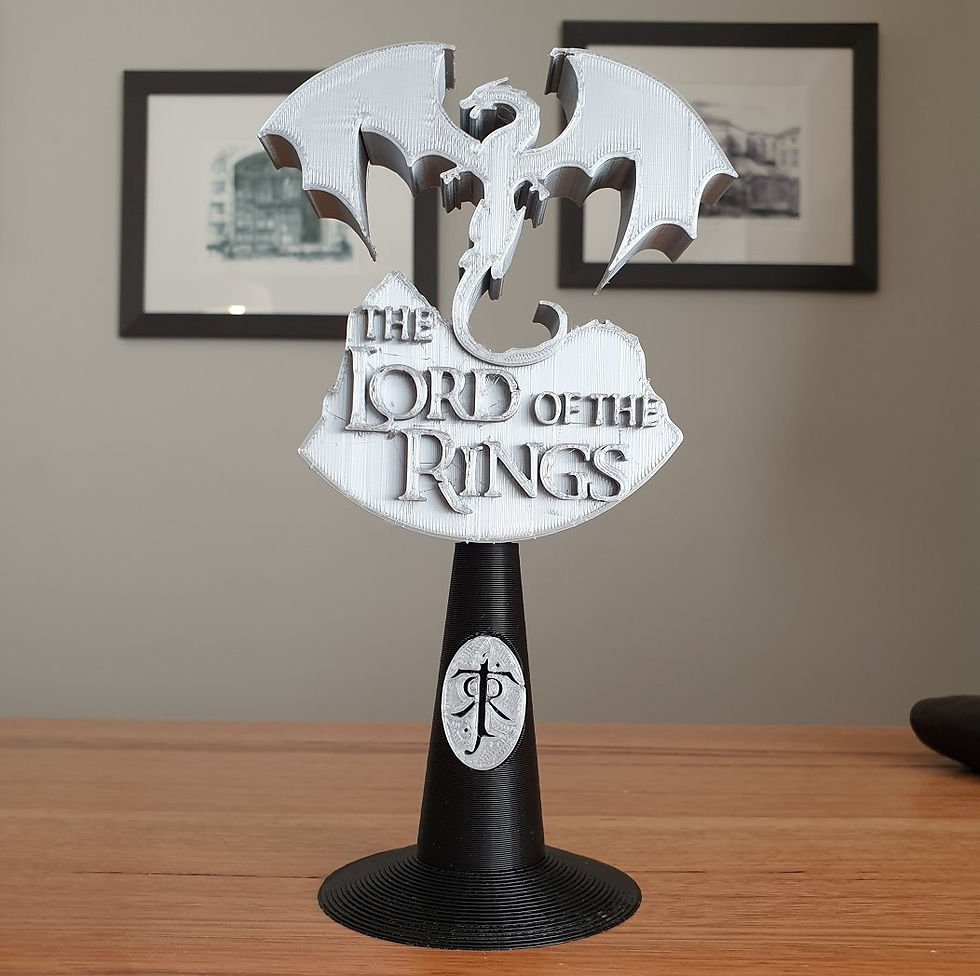 Küçük resim: Yüzüklerin Efendisi Kulaklık Standı Kulaklık Askısı Lotr