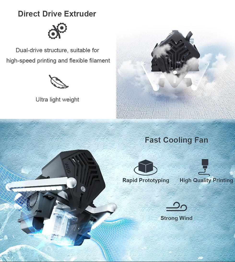Küçük resim: FLSUN V400 Yüksek Hızlı 3D Yazıcı