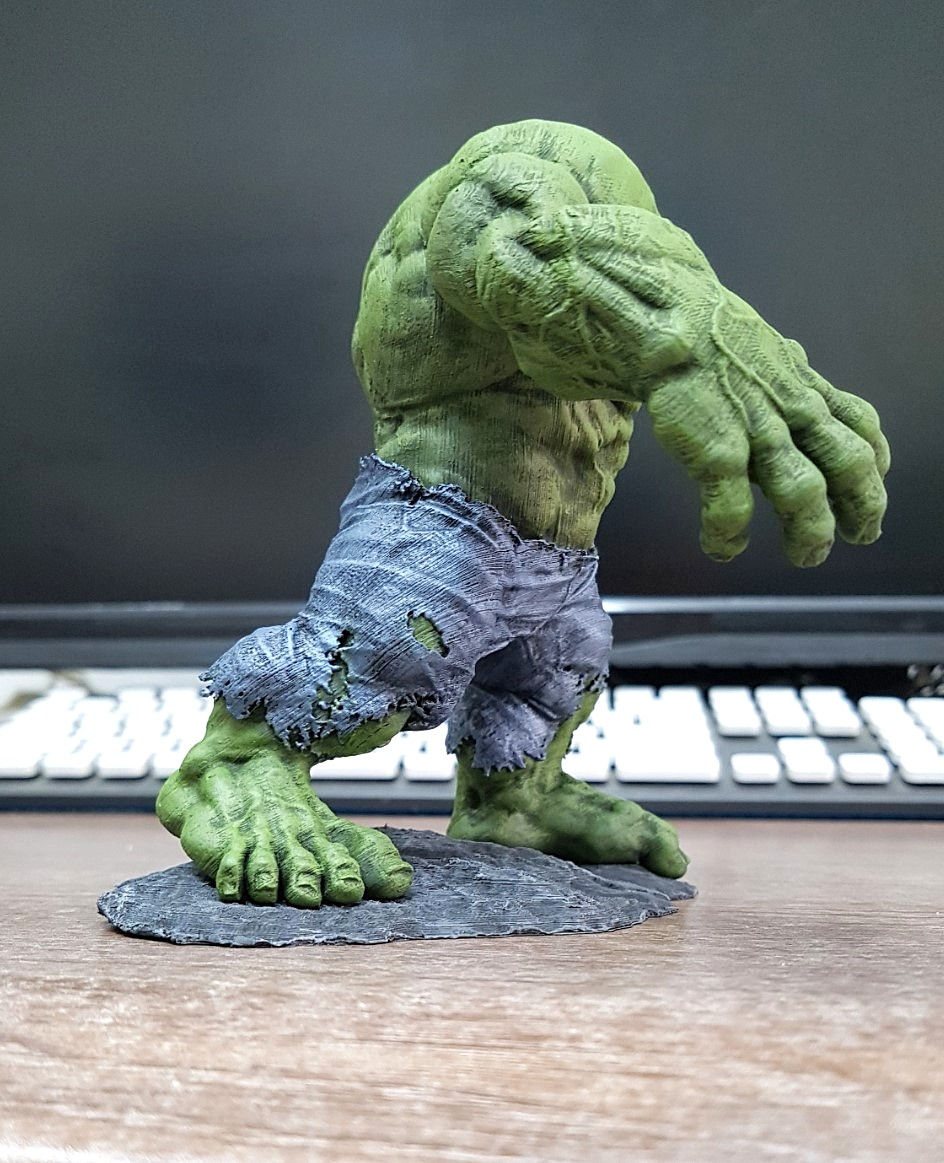 Küçük resim: Muhteşem Devasa Hulk Boyalı Figür 25 Cm (Dev Boy)