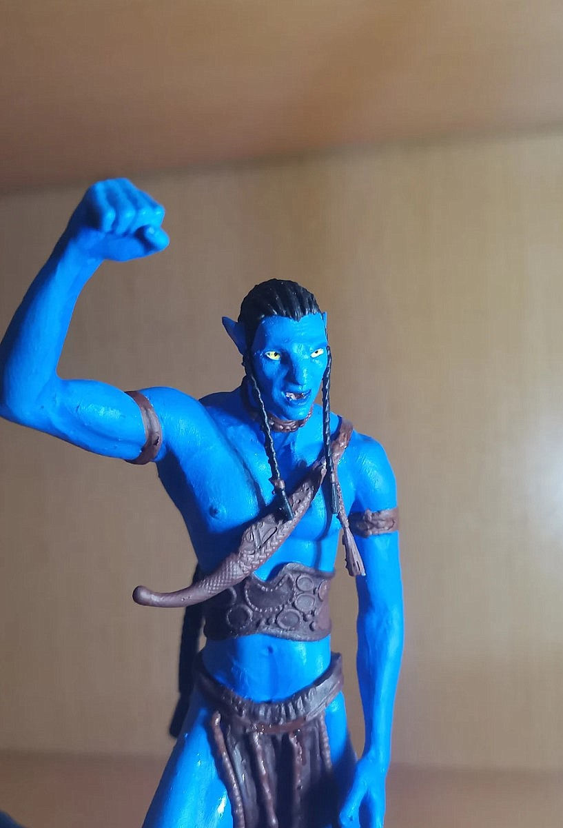 Küçük resim: ake Sully Avatar Boyali Figür 20 cm