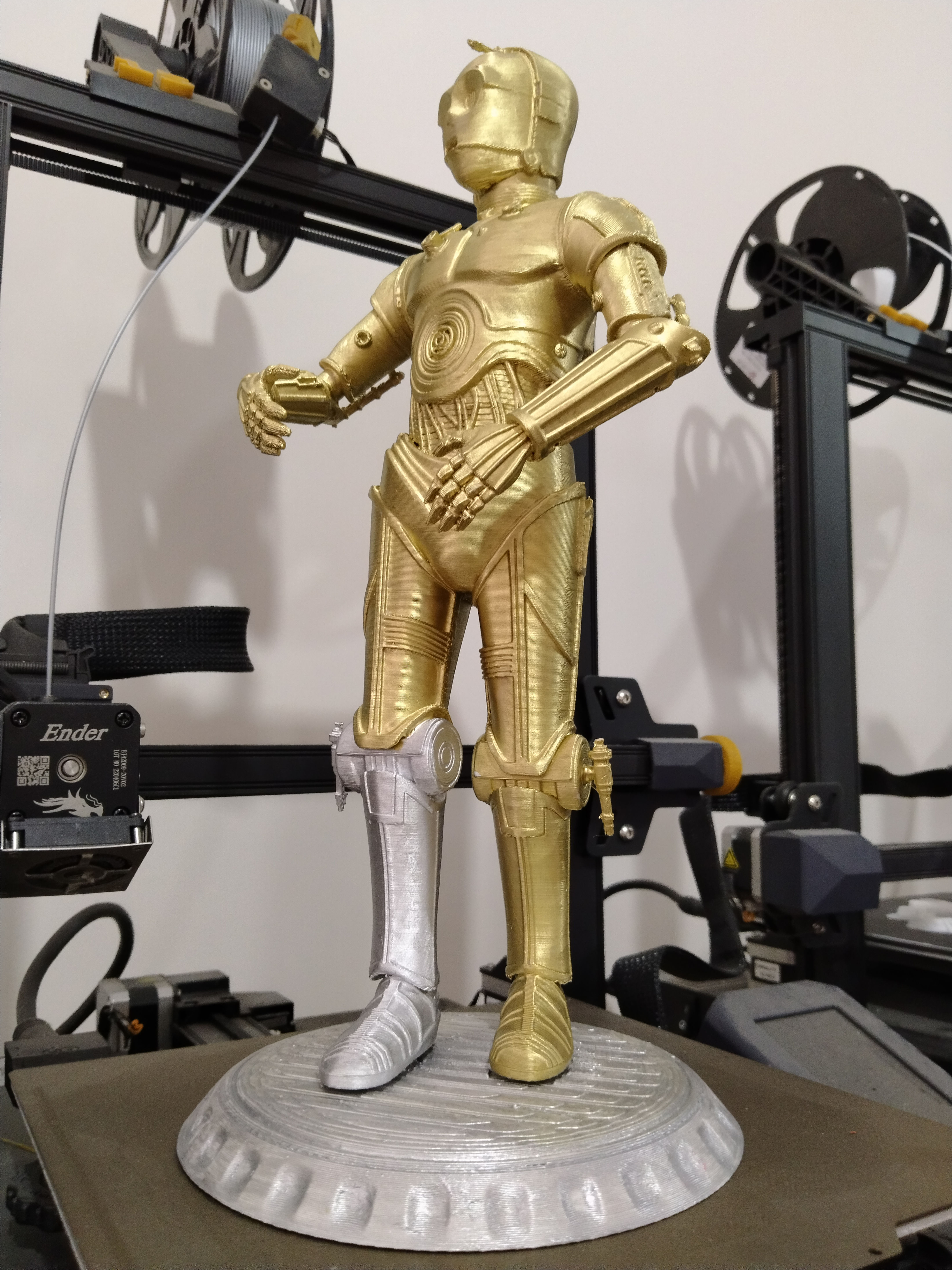 C3po Star Wars Boyalı Figür 25 Cm (Dev Boy)