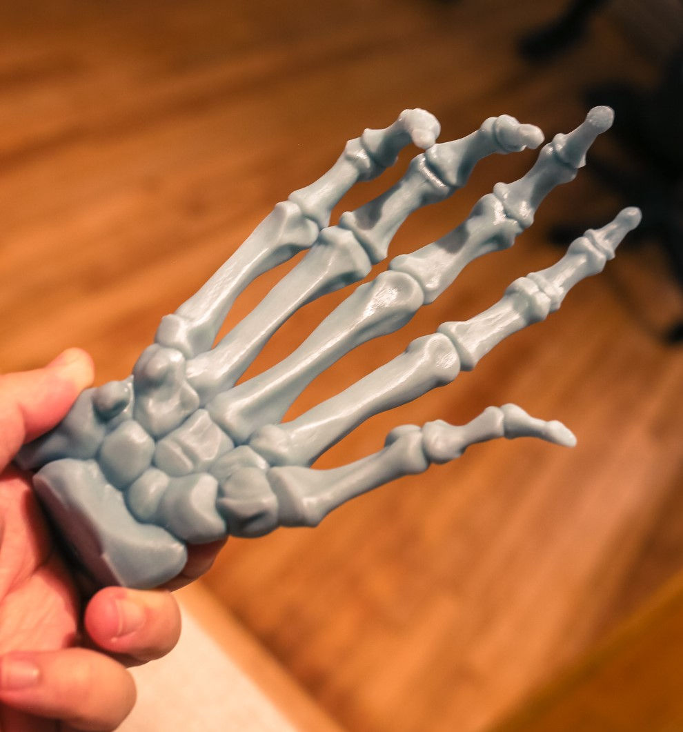 İskelet Eli Halloween Cadılar Bayramı Dekoratif Biblo (1 Adet)