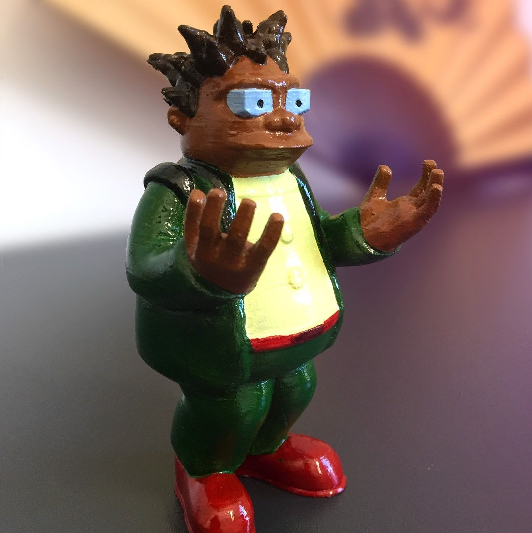 Hermes Conrad Futurama Figür 15 Cm