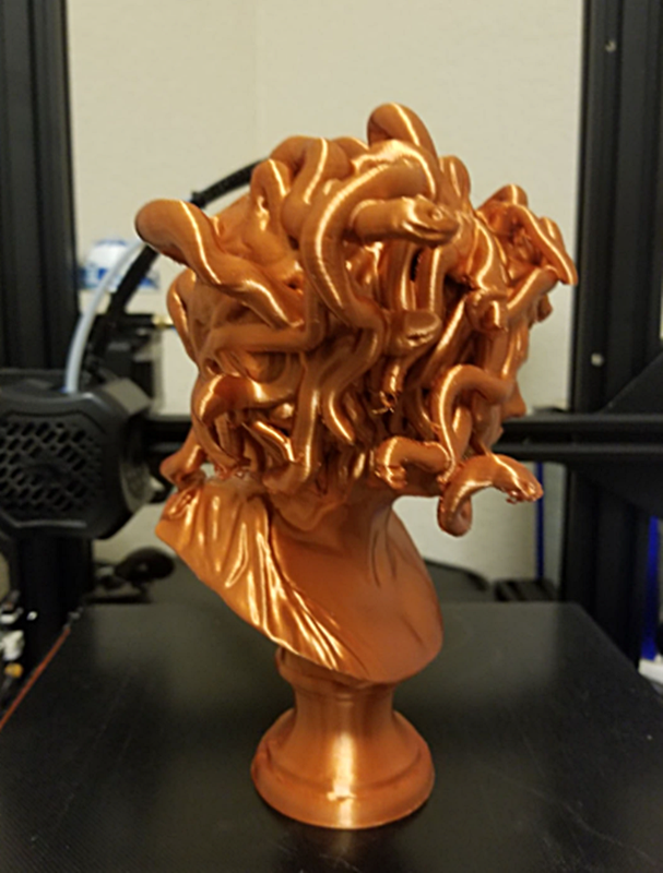 Küçük resim: Medusa Büst 10 Cm