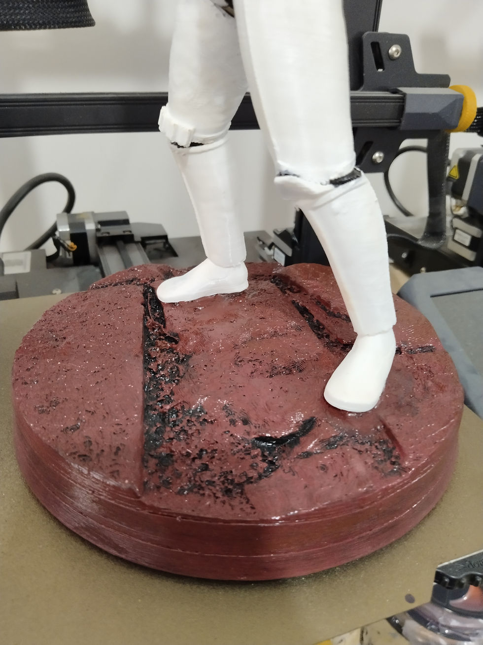 Küçük resim: Stormtrooper Aksiyon Star Wars Boyalı Figür 25 Cm (Dev Boy)