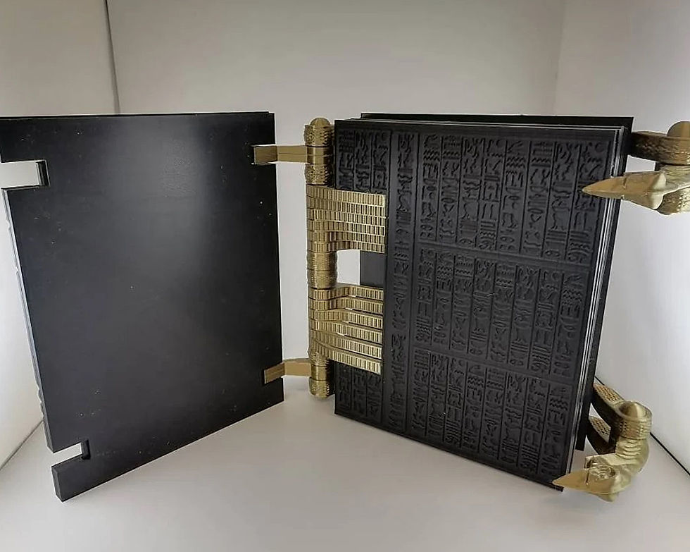 Küçük resim: Amon Ra'nın Ölüler Kitabı Eski Antik Mısır (Sert Plastiktir - 24x27Cm)