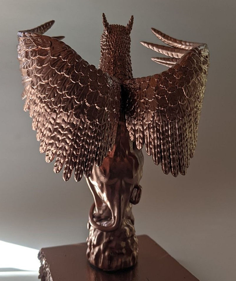 Küçük resim: Dumbledore'un Odası Merdiven Başı Giriş Figürü Griffin Harry Potter 15 Cm