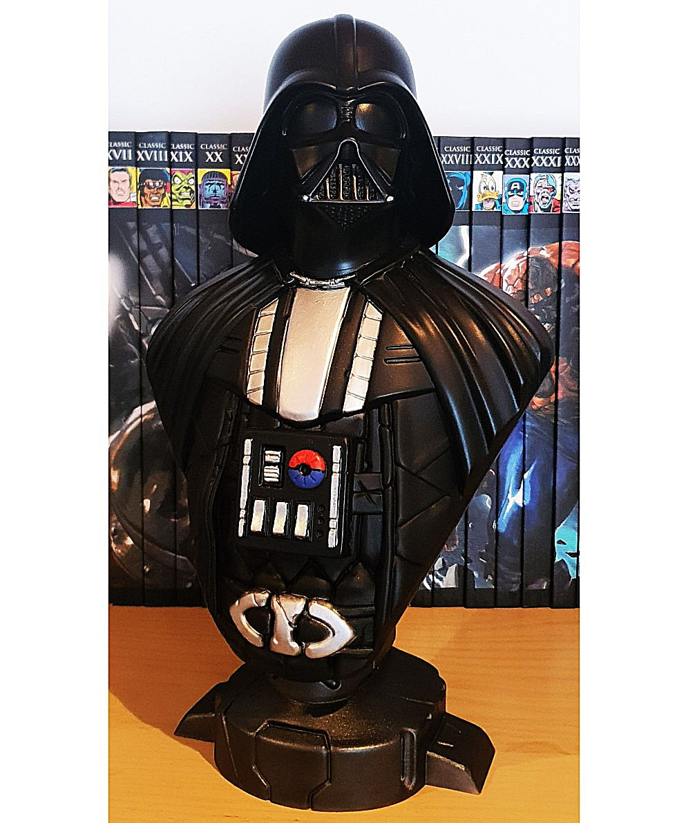 Darth Vader Karanlık Taraf Boyalı Büst 12 cm
