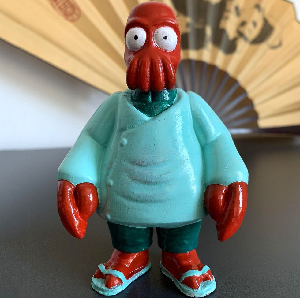 Küçük resim: Dr. Zoidberg Futurama Figür 15 cm