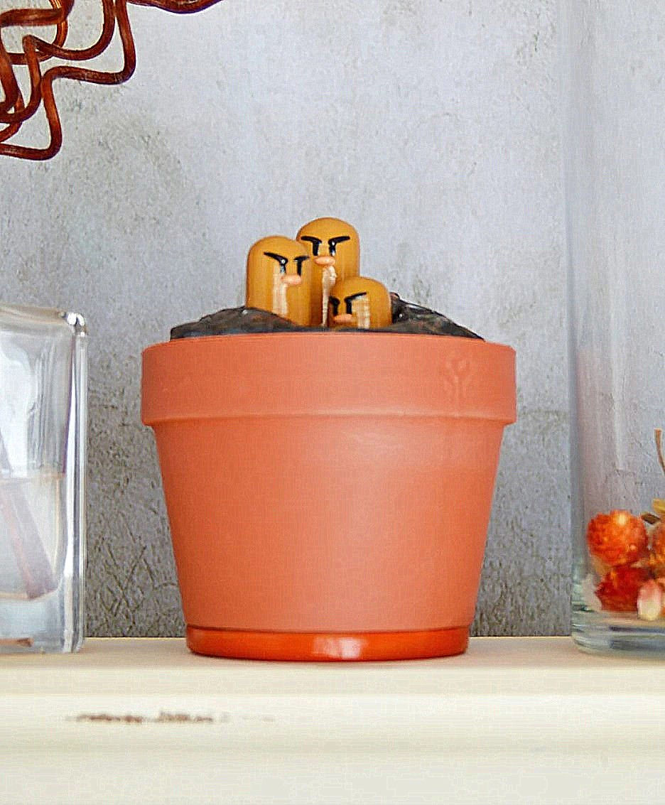 Küçük resim: Sporcu Pokemon Dugtrio Figür 15 Cm (Saksı Dahil)