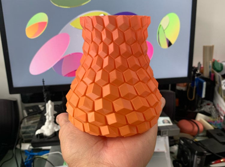 Küçük resim: Pixerstick Kübik Dekoratif Vazo