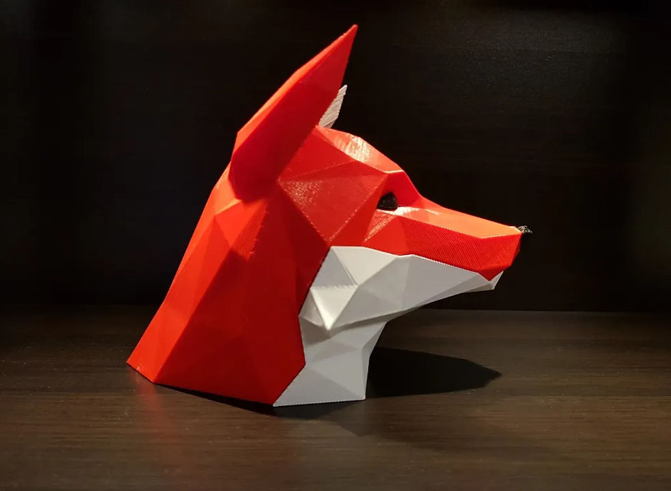 Küçük resim: Tilki Başı Büst Fox Head