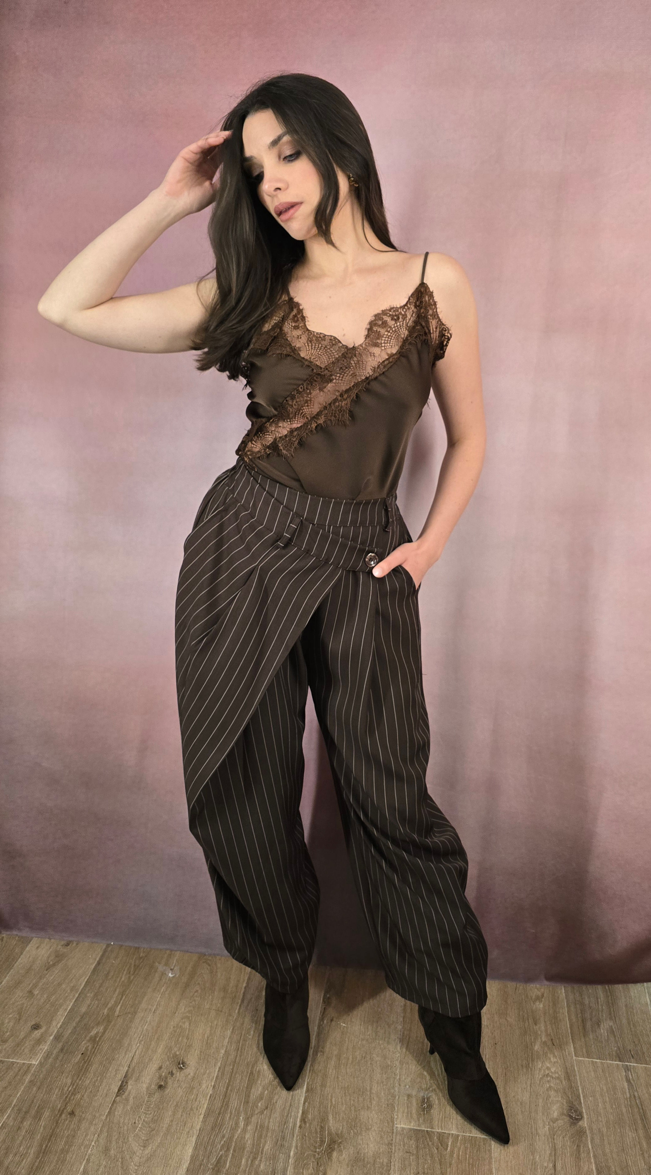 Pantalon Django Rayure tennis
