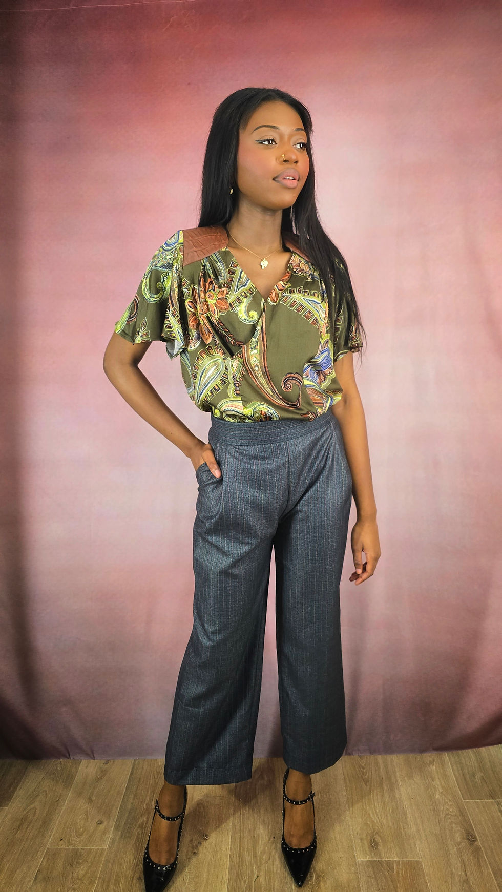 Miniature : Pantalon Etienne rayure