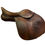 Thumbnail: Saddle 15672 - 17 Inch - DMK SJ - Havane - Nutmeg - Moc Croc (£1200 Inc VAT)