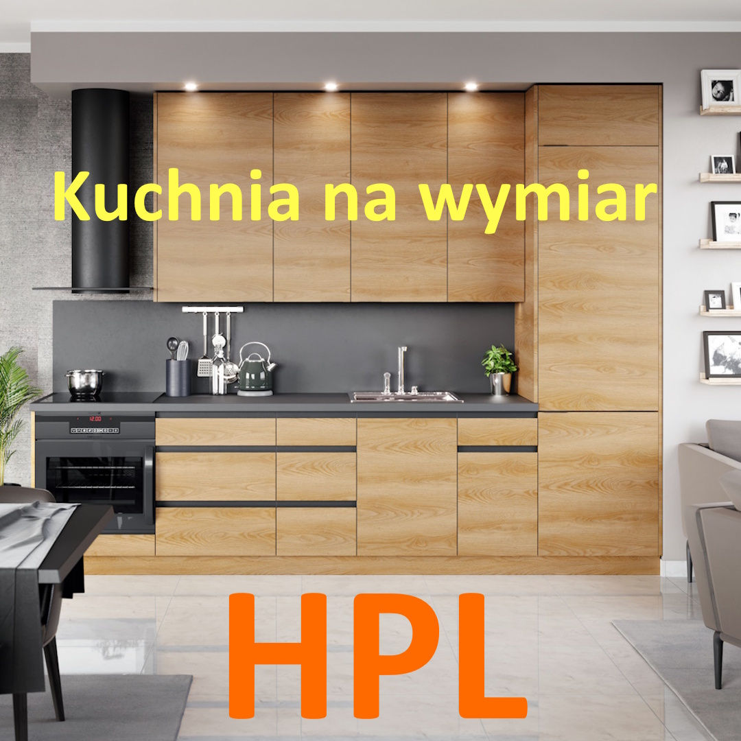 Kuchnia na wymiar fronty HPL nr.10 TEST