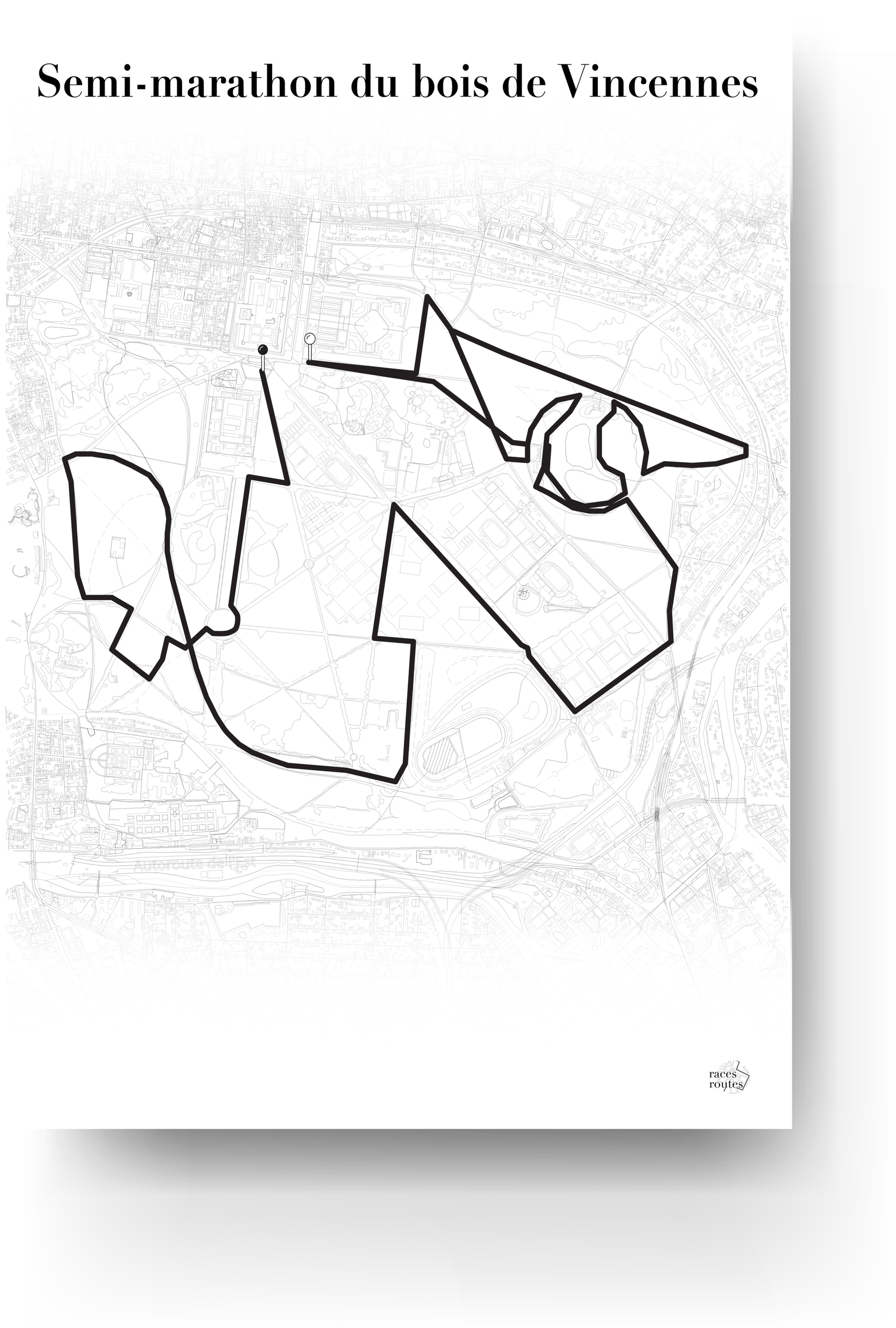 Bois de Vincennes Half-marathon 
