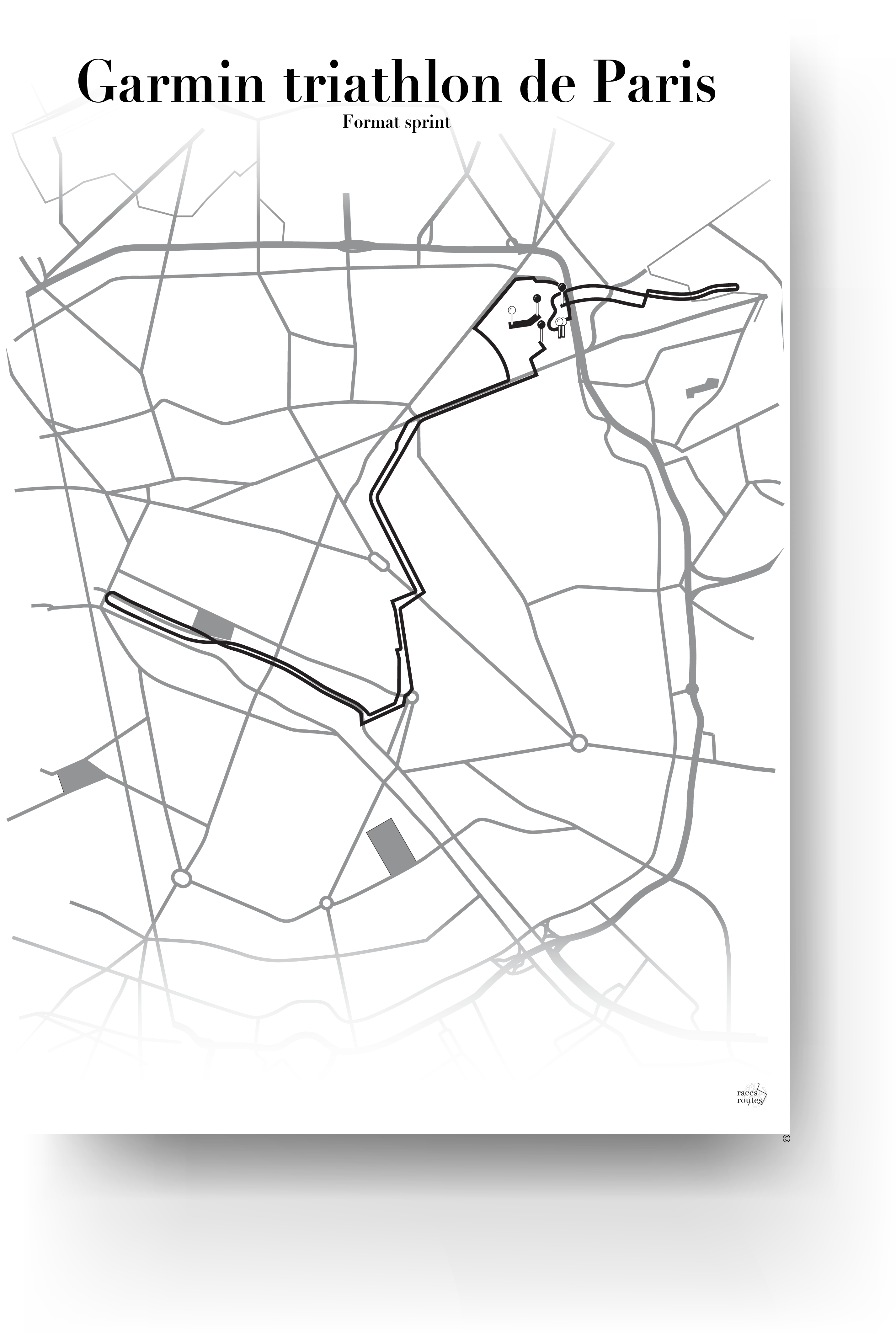 Garmin® Paris triathlon - Sprint