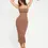 Thumbnail: Bodyshaping dress 'CLARA' in brown