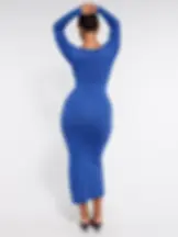 Miniaturbild: Bodyshaping Seamless Kleid 'ELENA' in Blau