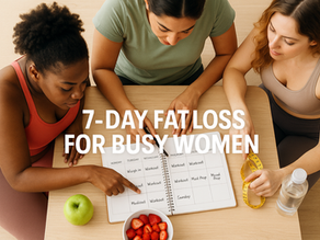 The 7-Day Fat Loss Meal Plan for Busy Women