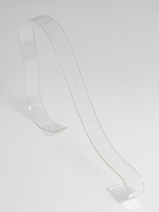 Calce interno para calçados tipo sandália em acrílico