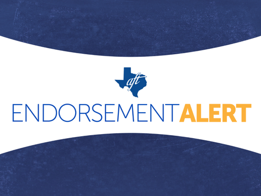 Texas AFT COPE Endorses Hinojosa for Governor, Garibay to Replace Her in Texas House