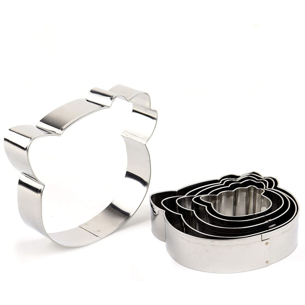 O'Creme Hello Kitty Cookie Cutter, Set of 6