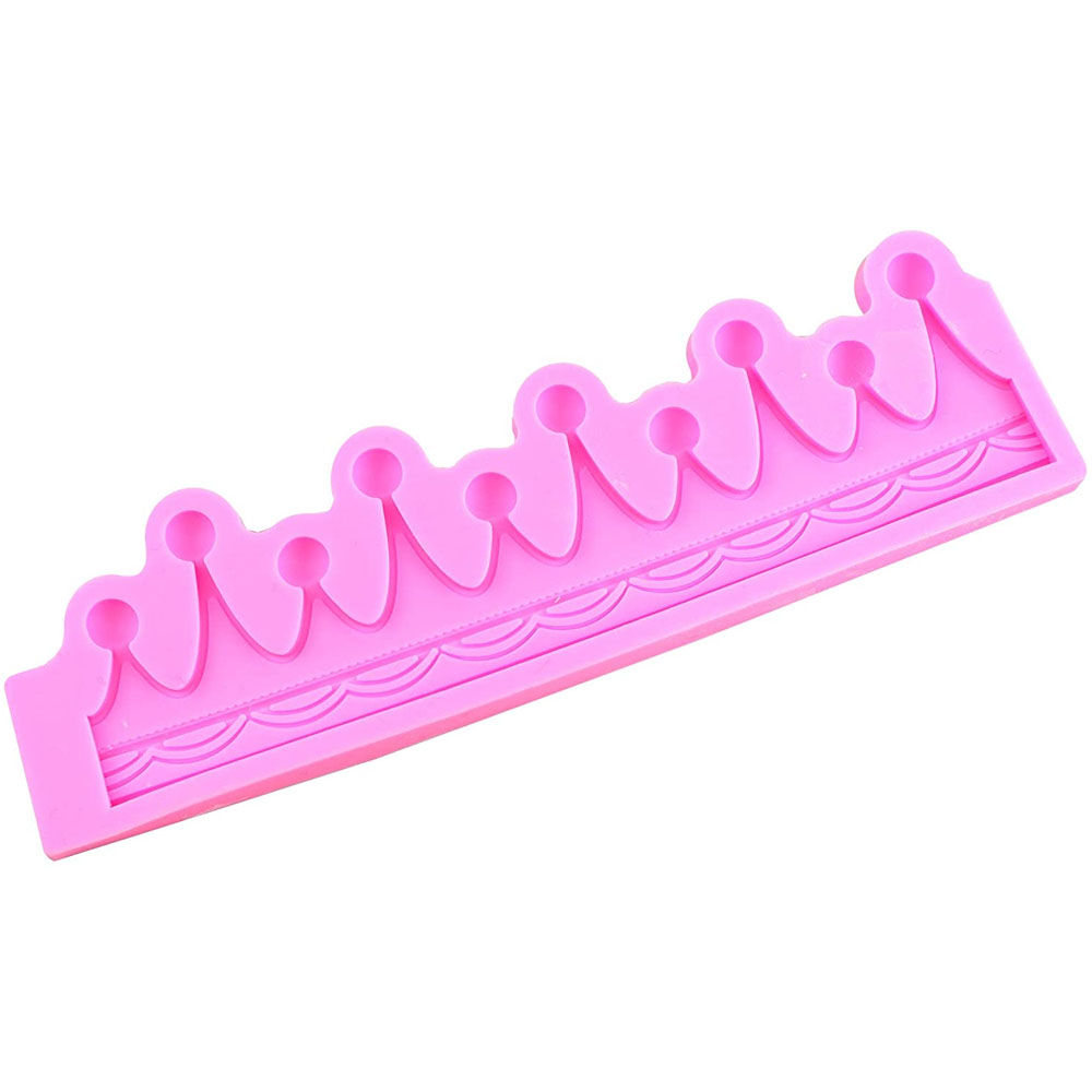O'Creme King Crown Silicone Mold, 8.85" x 2.5" x .3" High