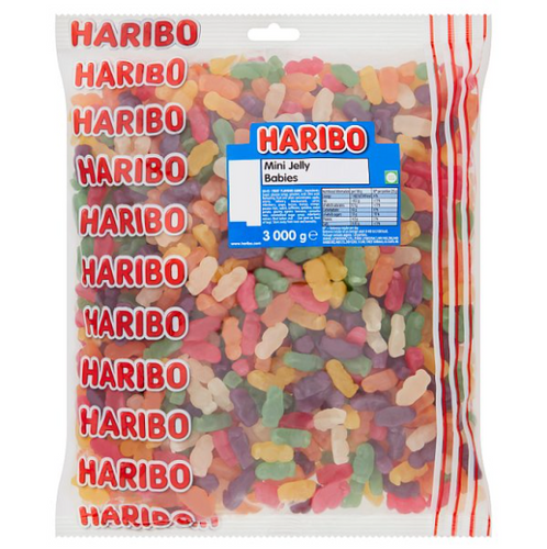 HARIBO Mini Jelly Babies 3kg DIY Parties haribo-mini-jelly-babies-3kg-diy-parties