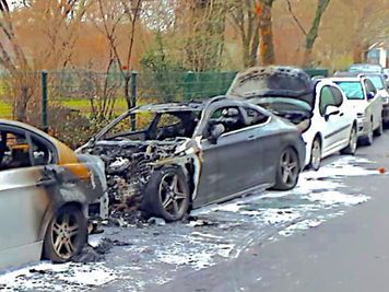 Feiger Brandanschlag auf Nicolaus Fest